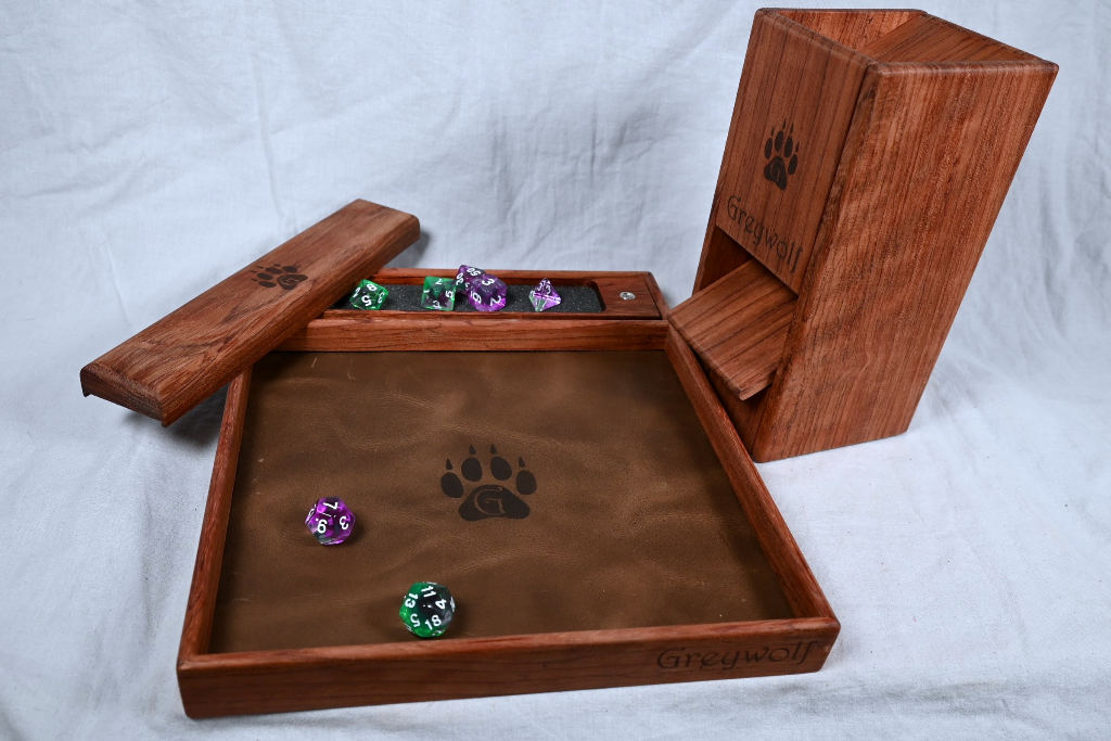 Dice Capsule - Bubinga