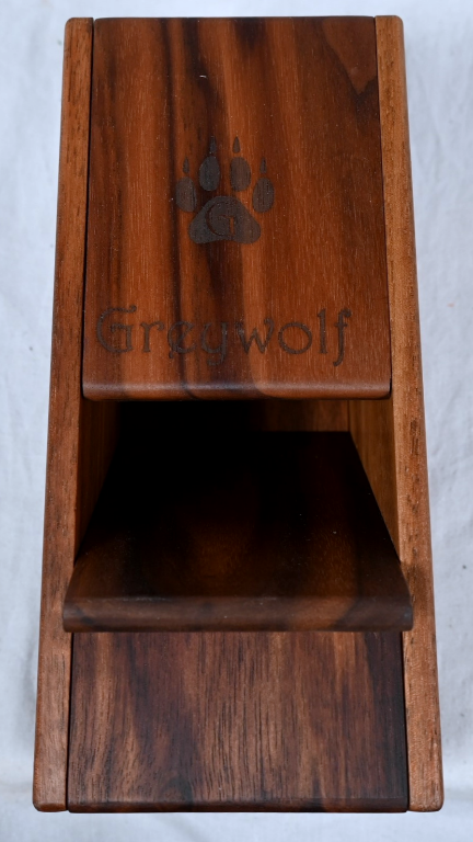 Collapsible Dice Tower - Black Walnut