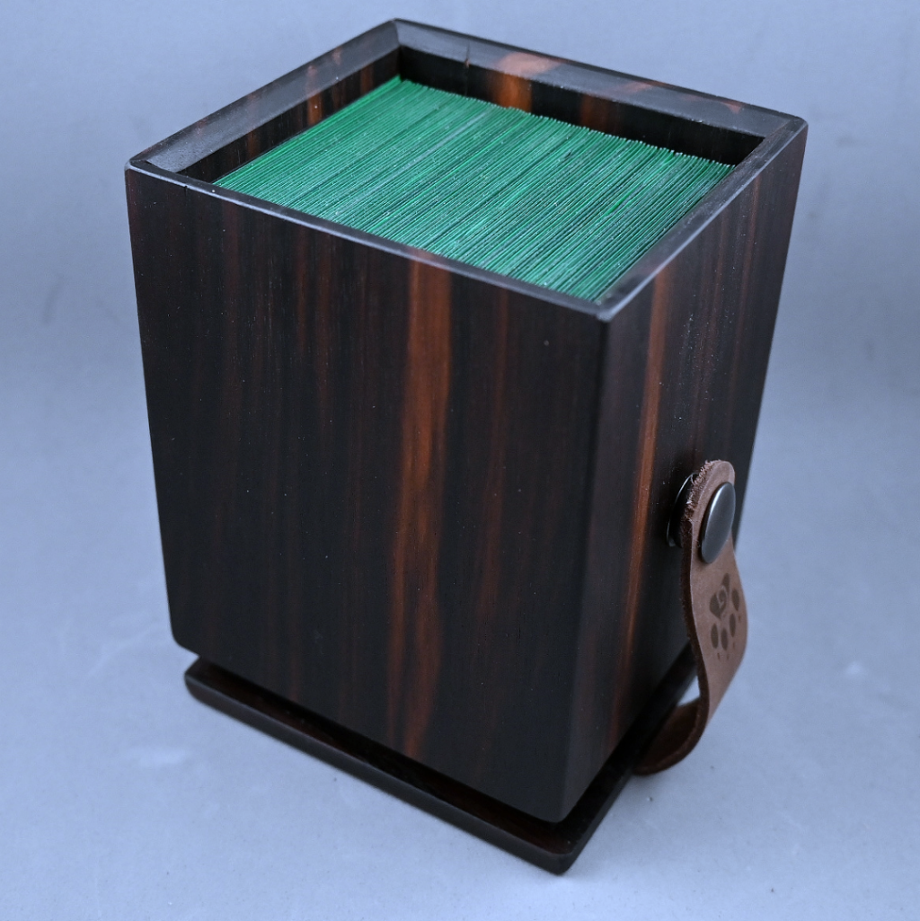 Deckbox - Macassar Ebony