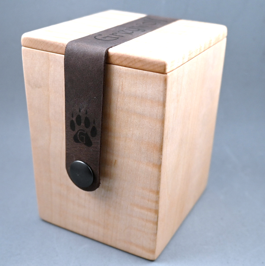 Deckbox - Figured Maple