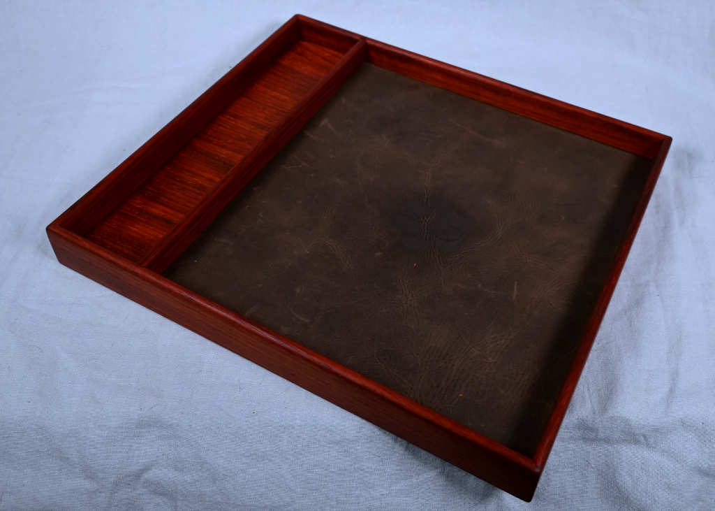 Dice Rolling Tray - Padauk