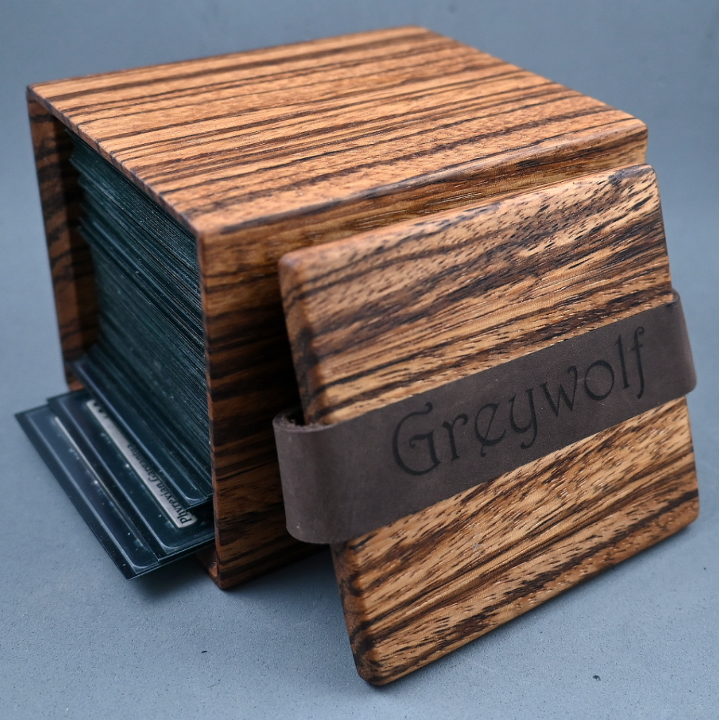 Deckbox - Zebra wood