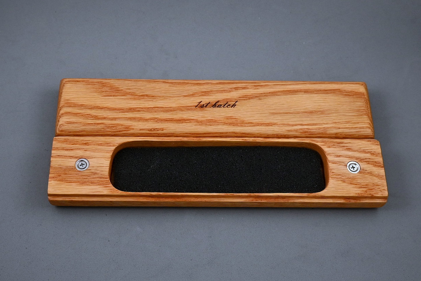 Dice Vault - Red Oak