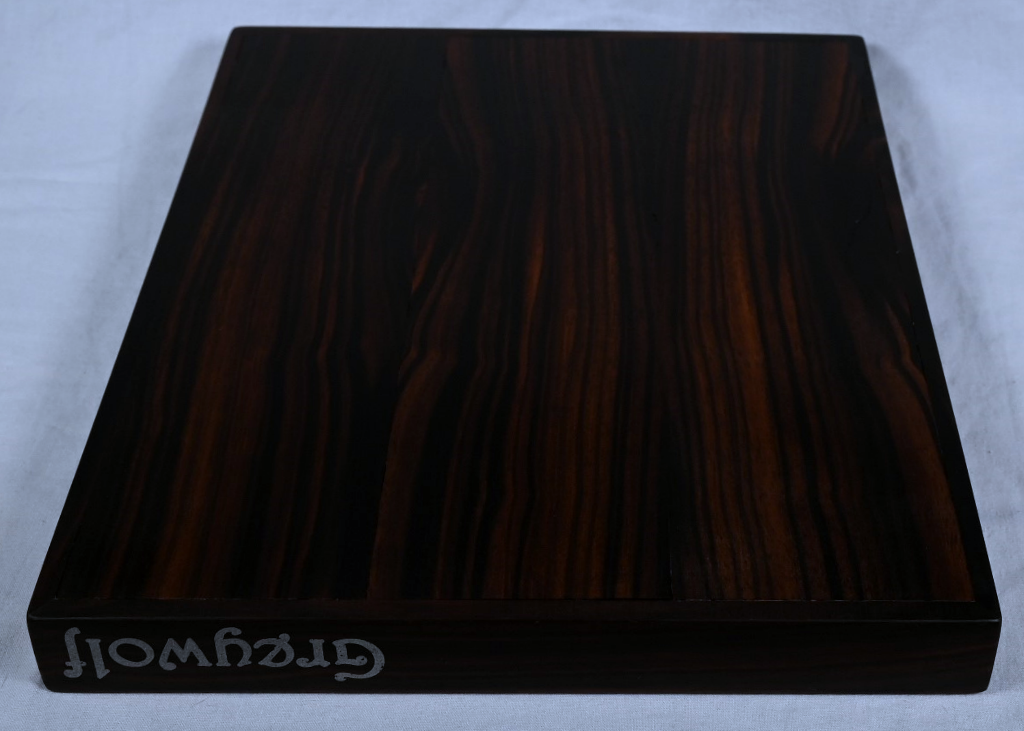 Dice Rolling Tray - Macassar Ebony