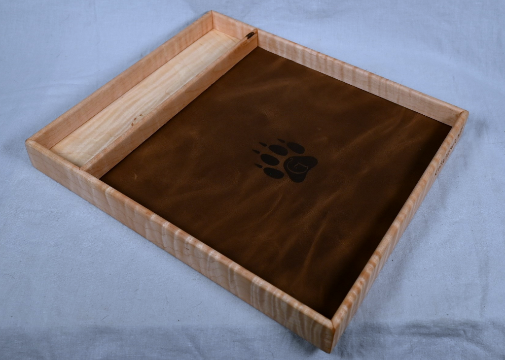 Dice Rolling Tray - Maple