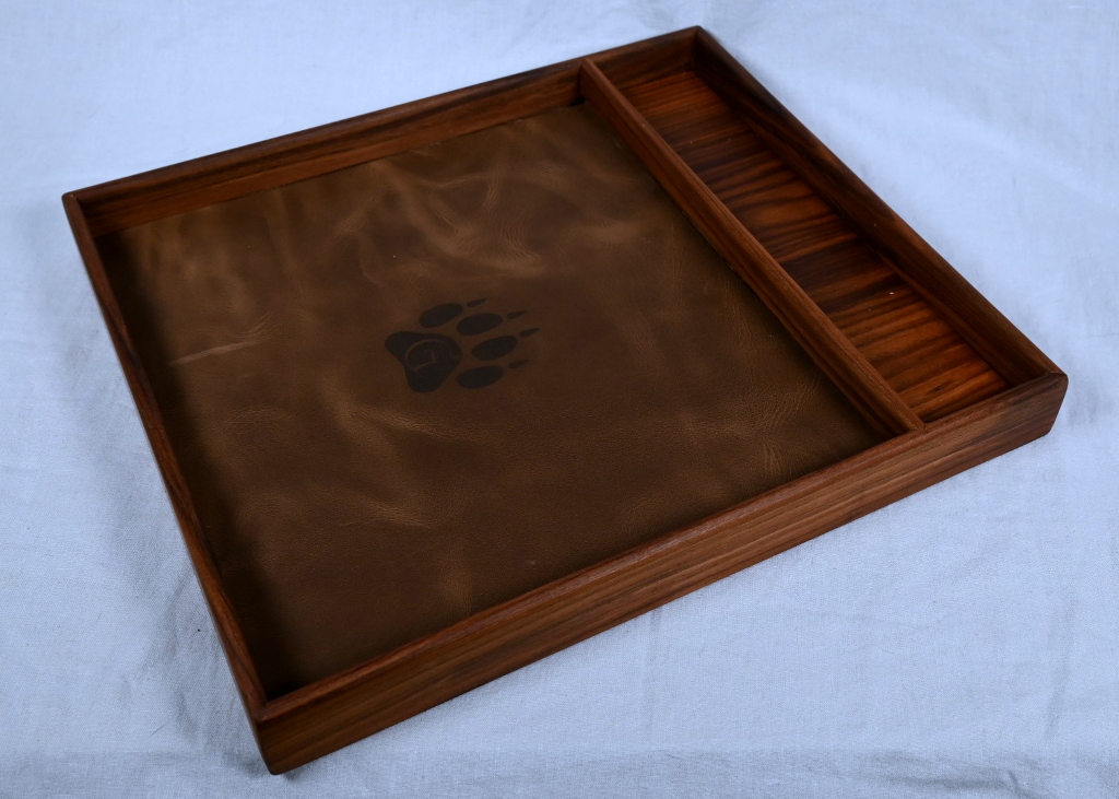 Dice Rolling Tray - Bolivian Rosewood